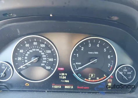 2013 BMW 328I xDrive z USA, uszkodzony, nr VIN WBA3B5G51DNS01577